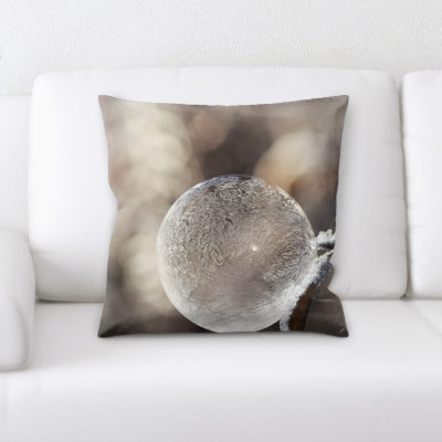 Microsuede Throw Pillow