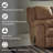 Pinard Faux Leather Recliner-1617484636