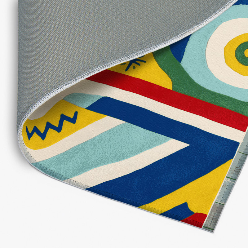 Tapis intérieur et extérieur Dandy Perk, Rectangulaire 3 pi x 5 pi