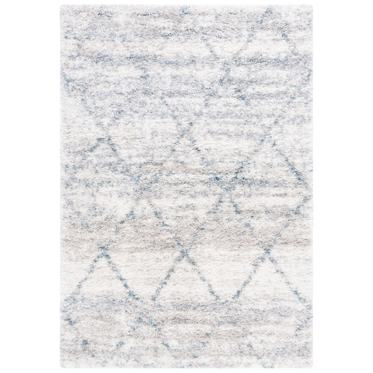 Shaylen Shag 800 Performance Geometric Rug