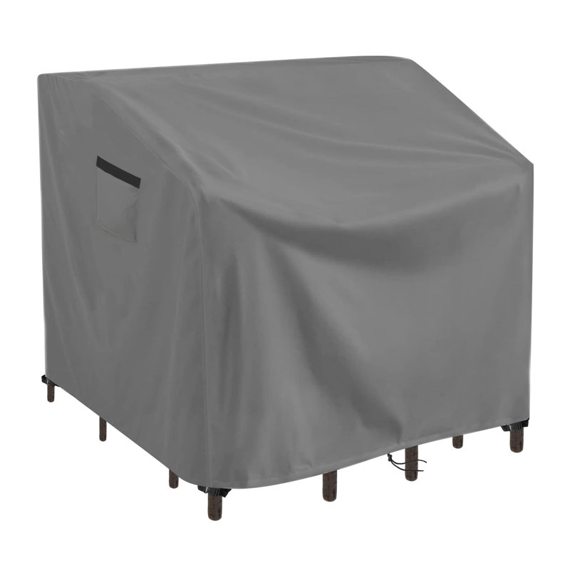 Housse pour ensemble de barre de patio, housse de table de bar extérieure imperméable de 41 pouces