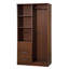 Armoire-penderie 100% en bois massif à 2 portes Metro avec tiroirs, tablettes et tringle - armoire de rangement pour vêtements autoportante-2123376715
