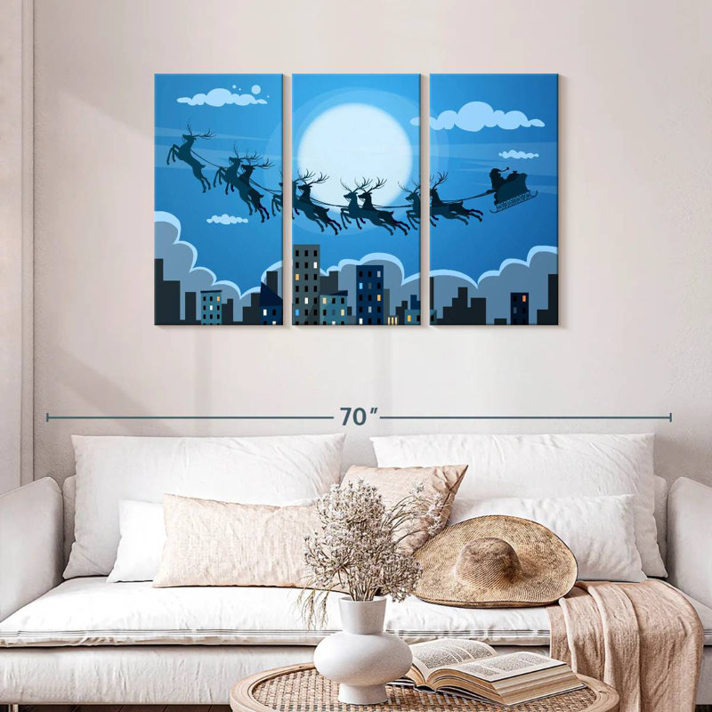 Lelend Christmas Silhouette, 36" H x 57" W