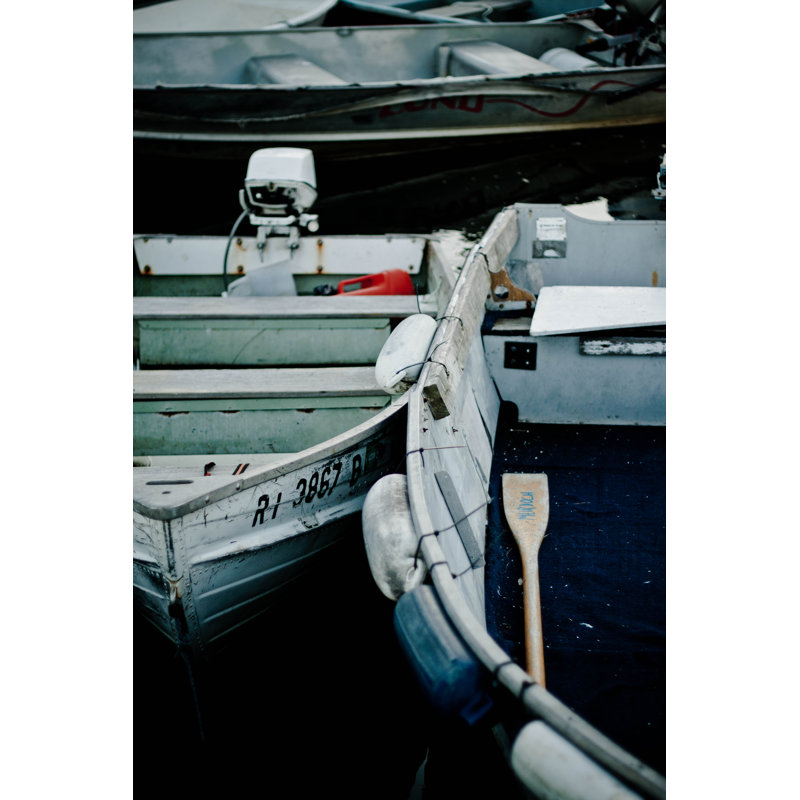 The Boats Print by Alan Scherer