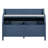 Rustic Style Solid Wood Entryway Multifunctional Storage Bench With Safety Hinge-1979990059