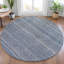 Machine Washable Indoor/Outdoor Xhevrie Blue Rug-112171058