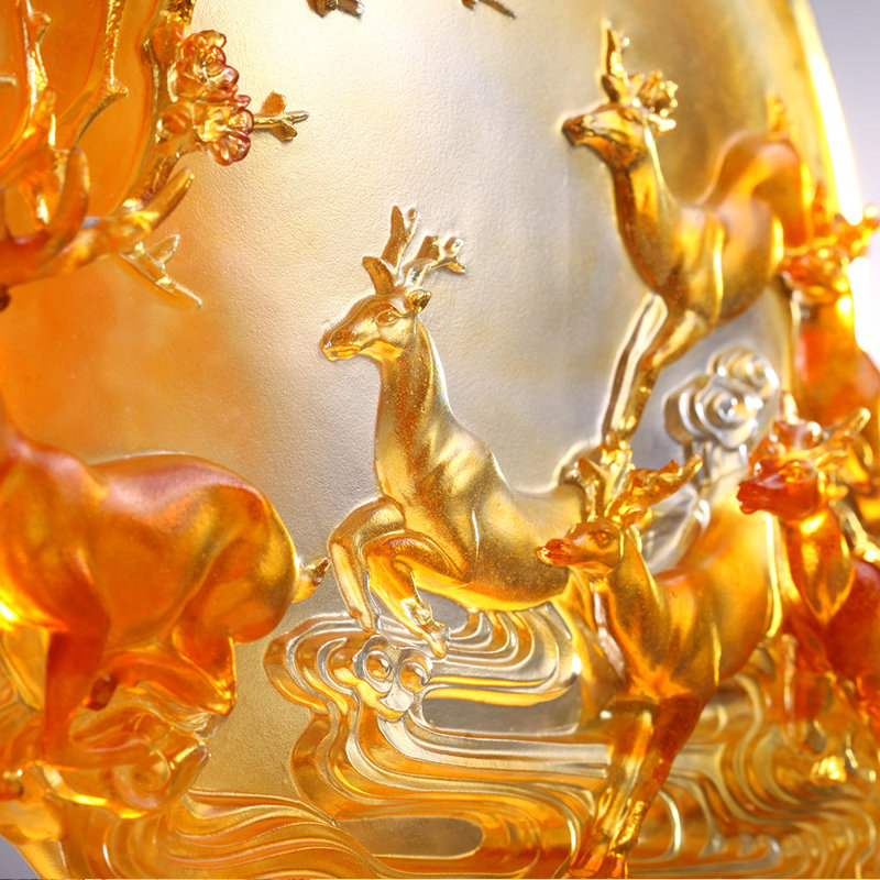 Chanson du cerf de Triomphe, Ambre foncé / ambre clair