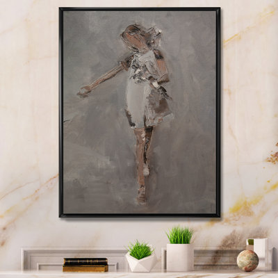 Pittoresque jeune fille rétro - peinture