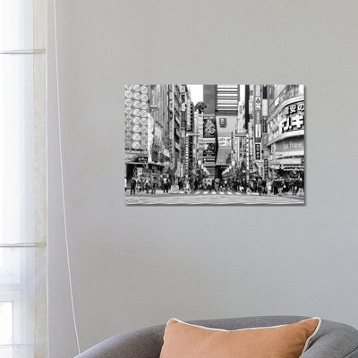 Godzilla Road by Philippe Hugonnard - Wrapped Canvas Print