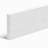 30 In. W Cultured Marble Vanity Backsplash Bathroom Countertop Splash Guard In Carrara White