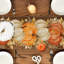 Chemin de table d'automne 13 x 60 pouces Orange