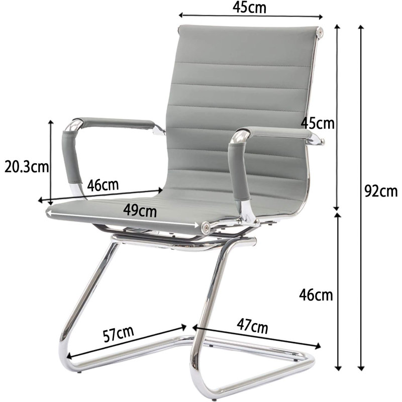 Averyon Conference Chair, Grey