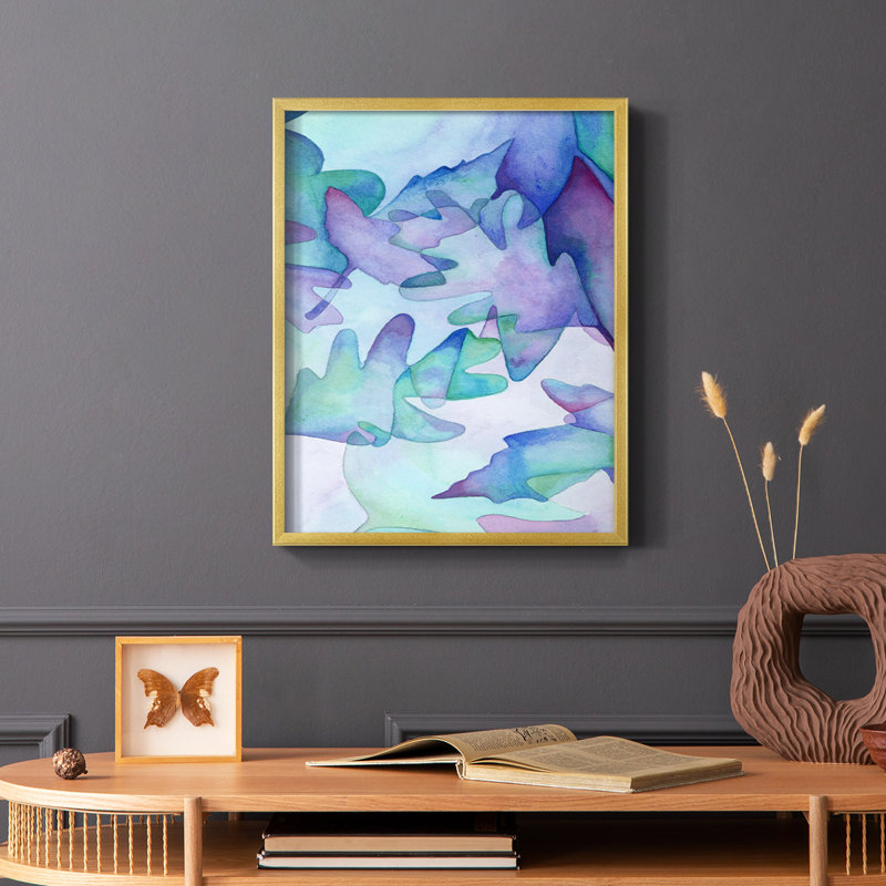 Fallen Leaves Framed Print - Solid Wood, 10" H x 8" W