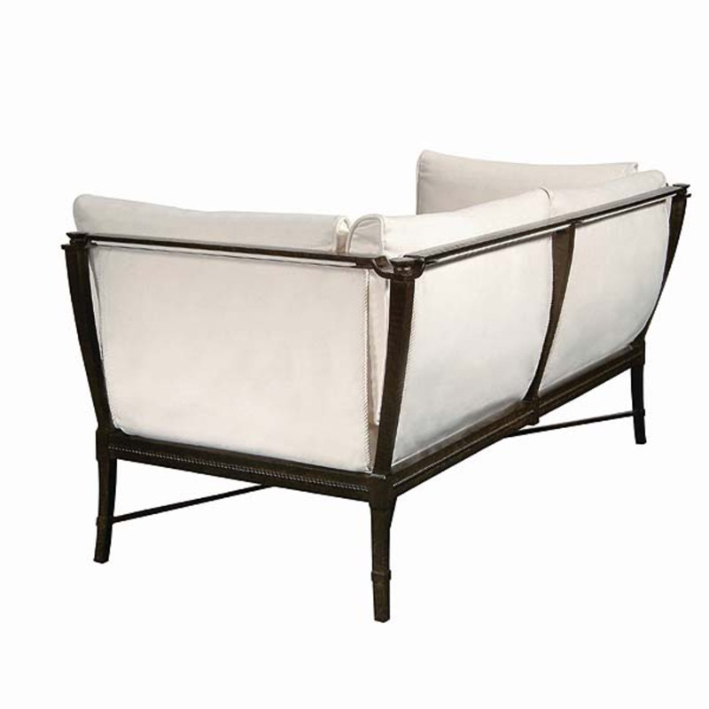 Andalusia Outdoor 2 - Seat Loveseat, Navy 71629L58