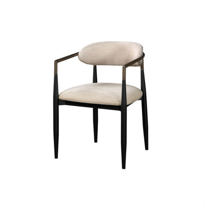 Fauteuil avec dossier ouvert (ensemble de 2)