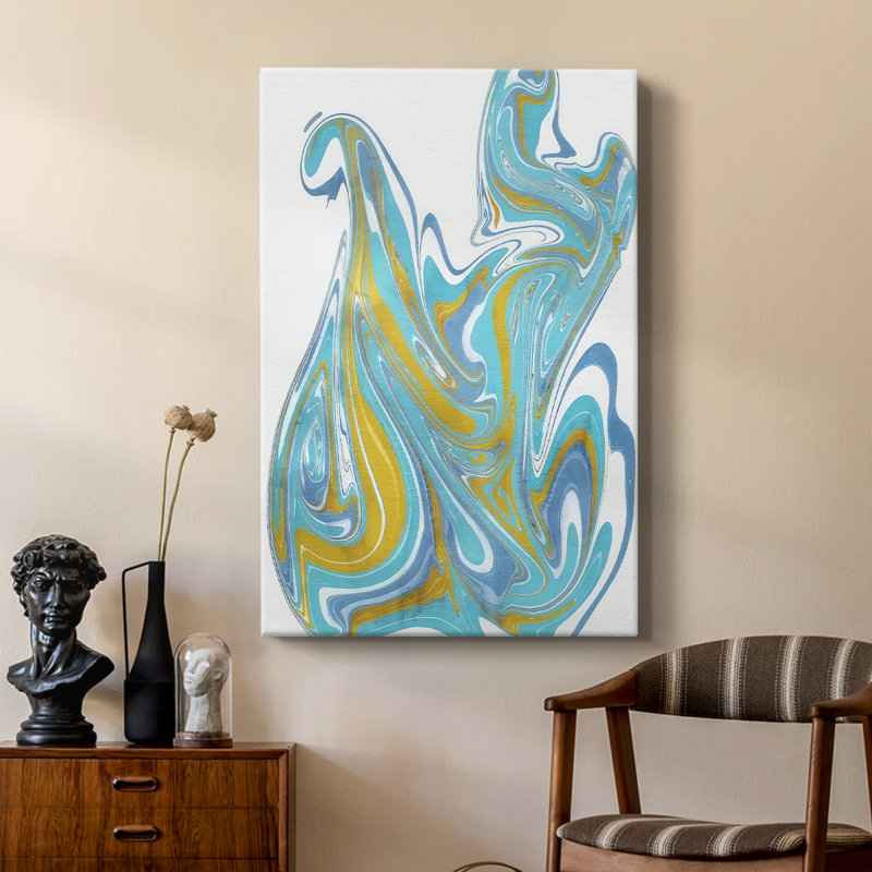 Galaxie IV - galerie Cavas sur mesure, H 36 po x l 24 po