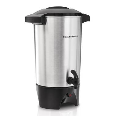 Hamilton Beach D50065 Commercial 60-Cup Stainless-Steel Coffee Urn