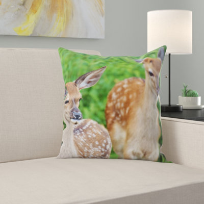 Coussin décoratif de cerf re