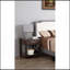 Table de chevet chic gris-1900226333