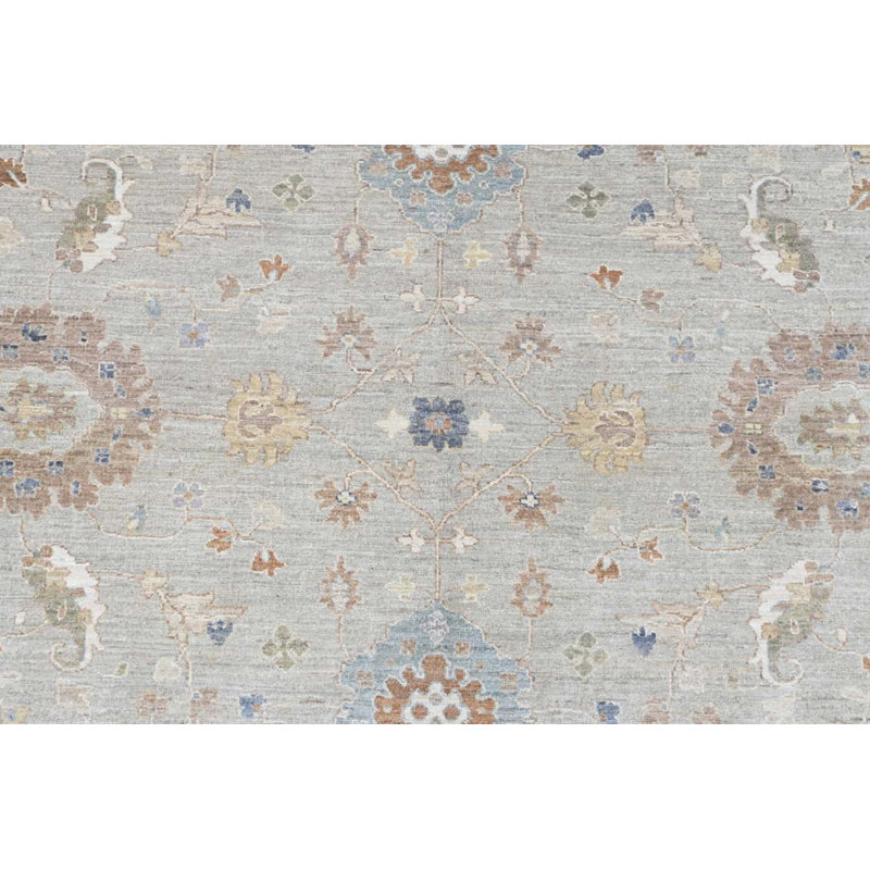 Transitional One-of-a-Kind Rectangle 9'11" x 13'10" Rectangle Wool Area Rug in