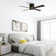 52'' Arlo 4 - Blade LED Smart Flush Mount Ceiling Fan with Wall Control and Light Kit Included