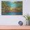 Art mural en métal Red Barrel Studio® «Maine Coast juillet 4ème» par Andrea Strongwater