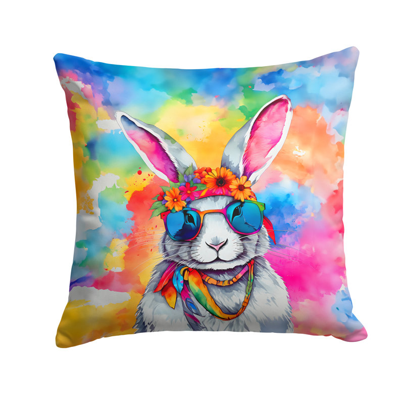 Coussin Hippie, H 18 po x l 18 po
