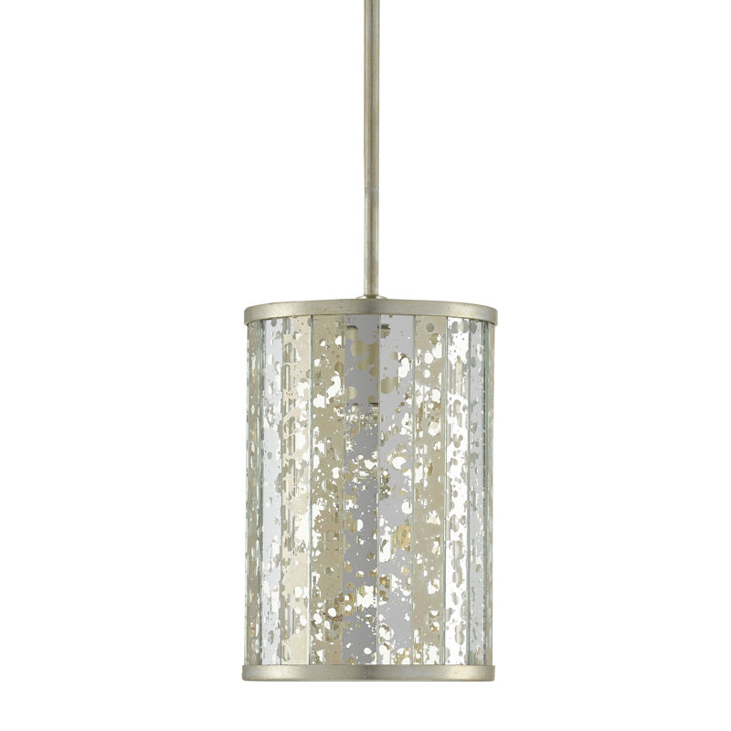 Luminaire suspendu cylindrique 1 lumière Riddle