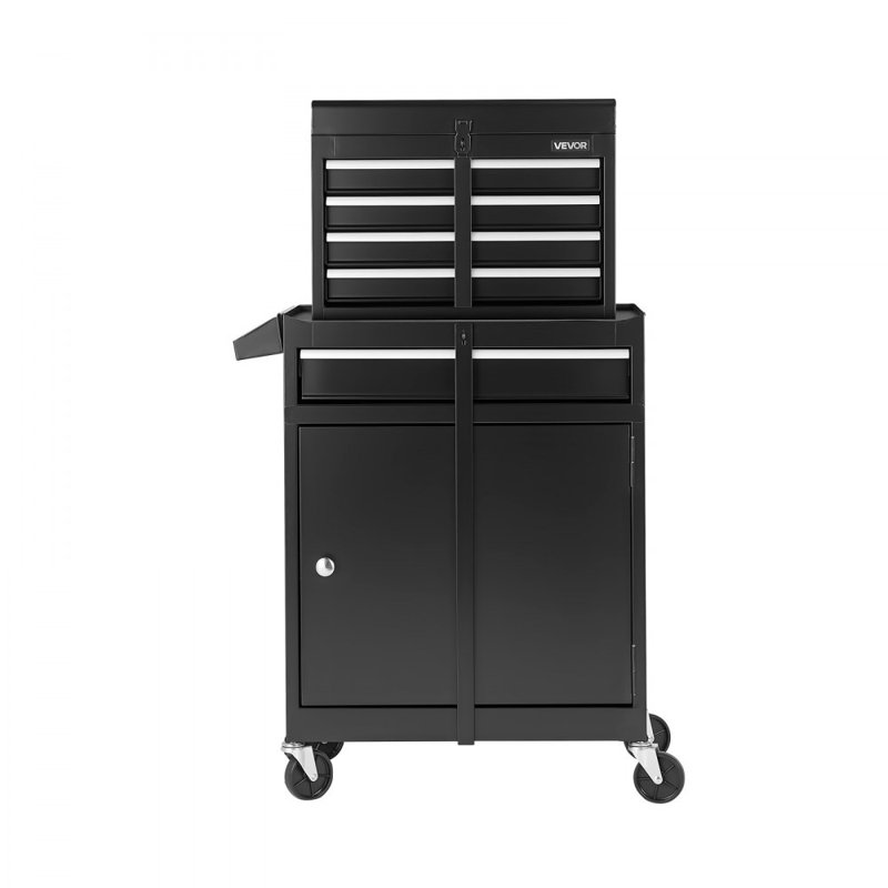 Armoire de rangement à outils à 5 tiroirs avec roulettes verrouillables