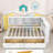 Tou Wood Daybed with 2 Drawers and Shelves-1464820115-1464820125