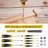 94-Piece Tool Set with Complete Tools and Storage Case