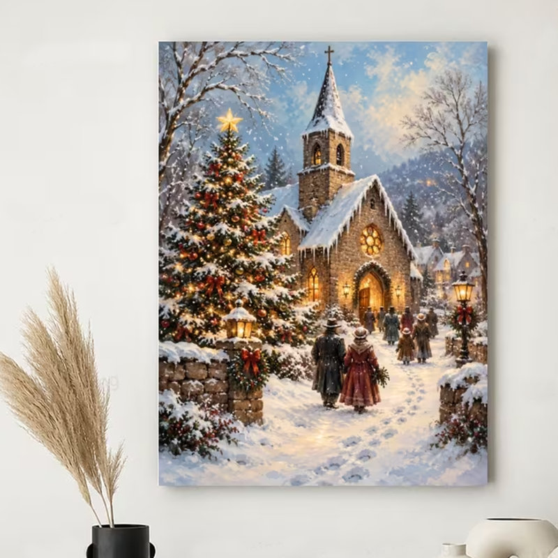 1 Piece Wrapped Canvas Wall Art, 60cm H x 40cm W