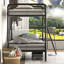 Bunk Bed with Built-in Ladder Included-160393183