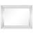 Neomi Glass Frame Rectangle Wall Mirror