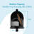 Admiral Aluminum Post Mounted Mailbox-34228407-48202734