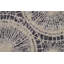 Hand-Knotted High-Quality Black and Ivory Area Rug