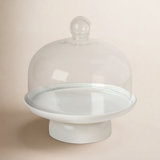 Pacifica Stoneware Cake Stand