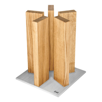 Kai Oak Magnetic Knife Block