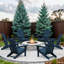 Chaise Adirondack pliable en PEHD Clitheroe-879525381