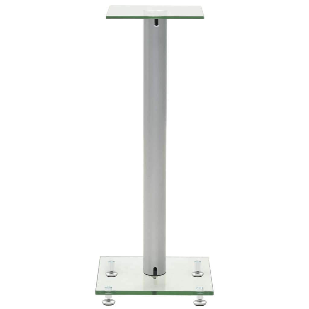 Ebern Designs Speaker Stands Tempered Glass 1 Pillar Design & Reviews