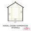 Kendall 6 x 6 Ft. Summer House-109026128