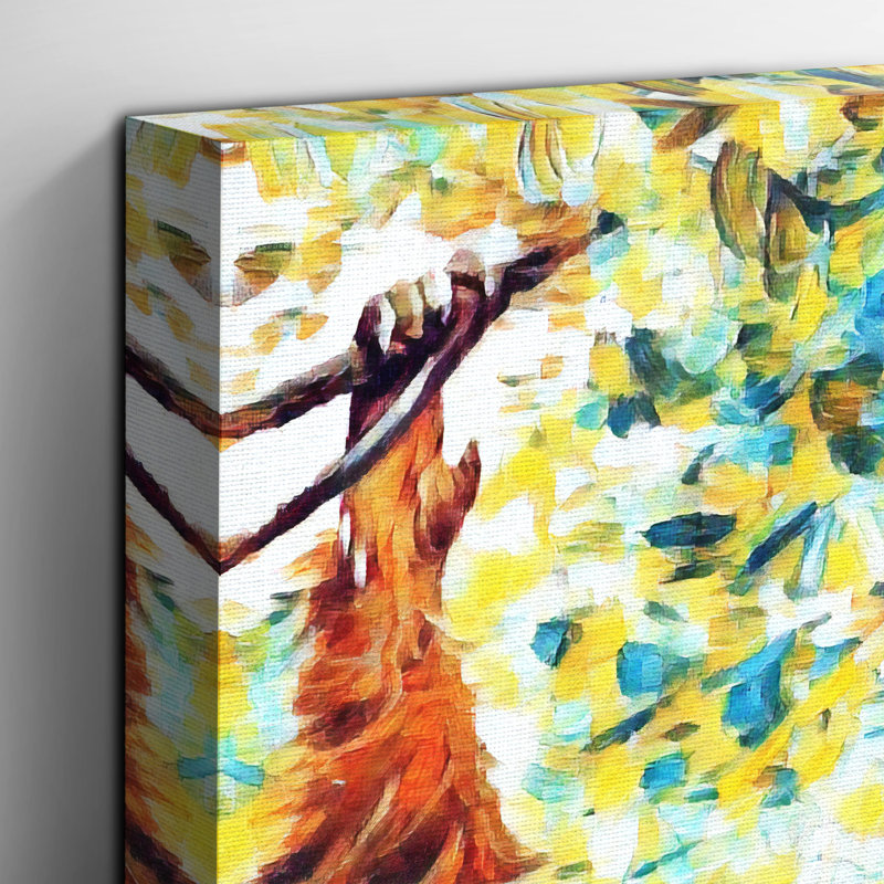 Vintage Orangutan Art - Wrapped Canvas, 50cm H x 35cm W