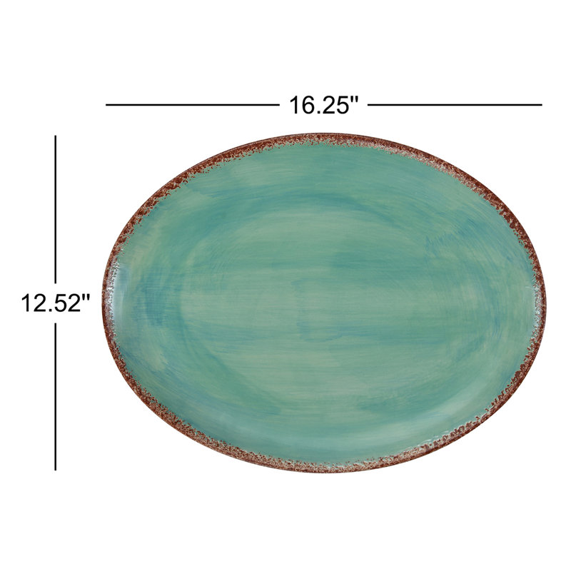 Plateau de service Turquoise