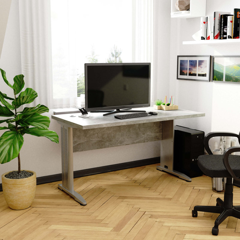 Simeonka Metal Base Desk