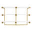 3 -Piece Iron Industrial Pipe Shelves