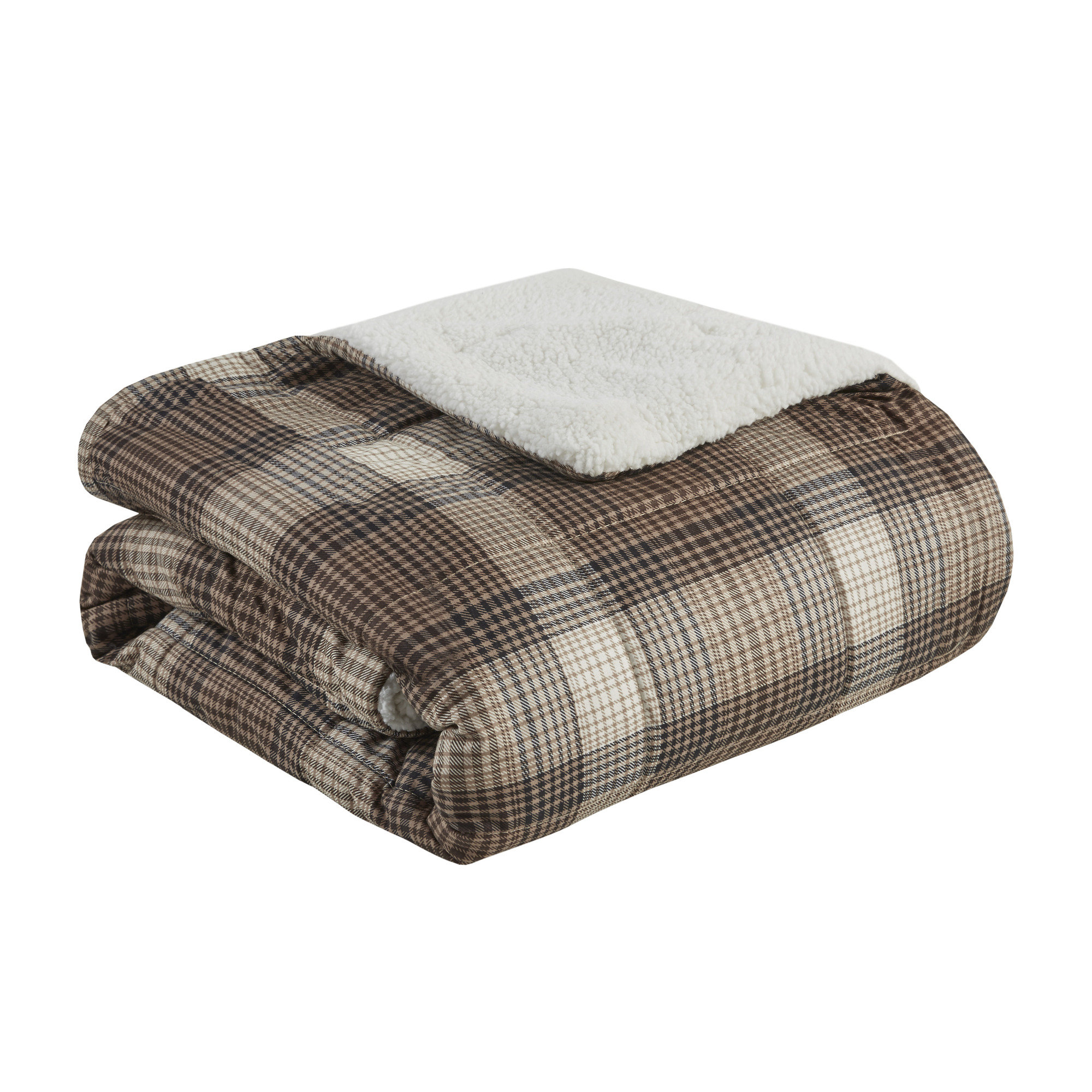 Woolrich Lumberjack Softspun Down Alternative Filled Throw & Reviews