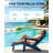 All Weather Outdoor Folding Adirondack Chairs With Ottoman And Adjustable Backrest & 1 Cup Holders-154442577