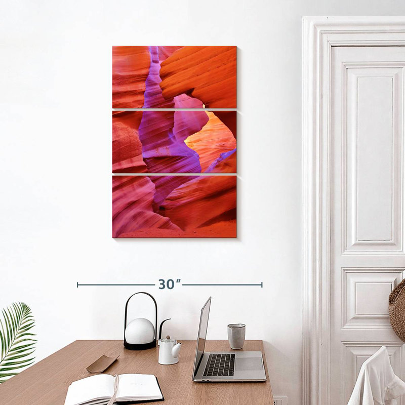 Abat-jour Alvord Arizona Antelope Canyon, H 32 po x l 20 po