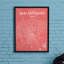 San Antonio City Map - impression d'art graphique-24705466