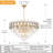 Nacomia 8 - Light Iron Dimmable Chandelier-1614843594